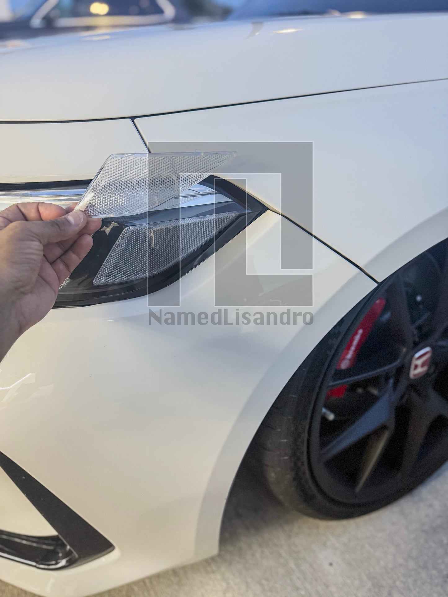 11th Gen Civic JDM Clear Corner Headlight Reflector