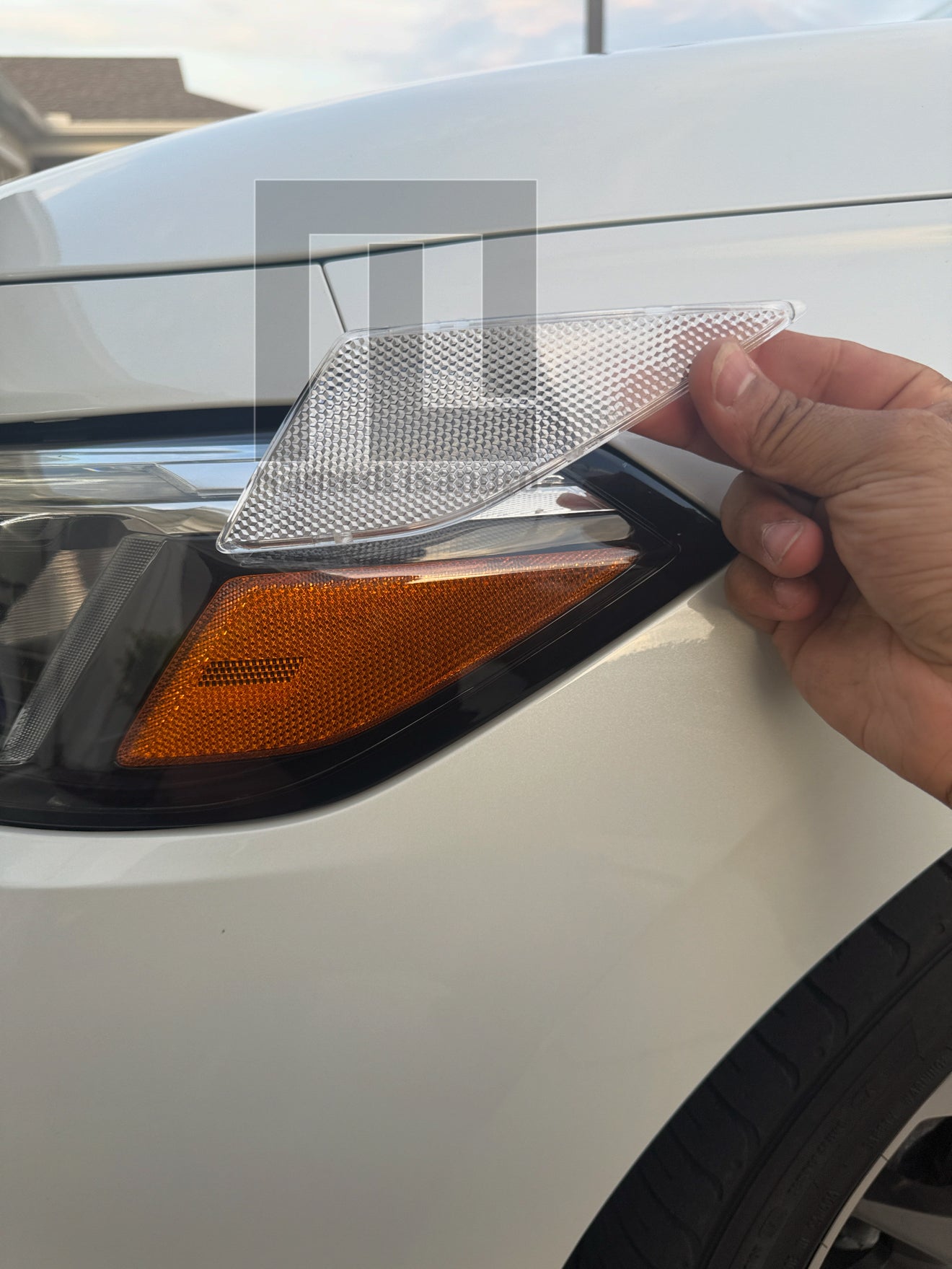 EUDM civic headlight