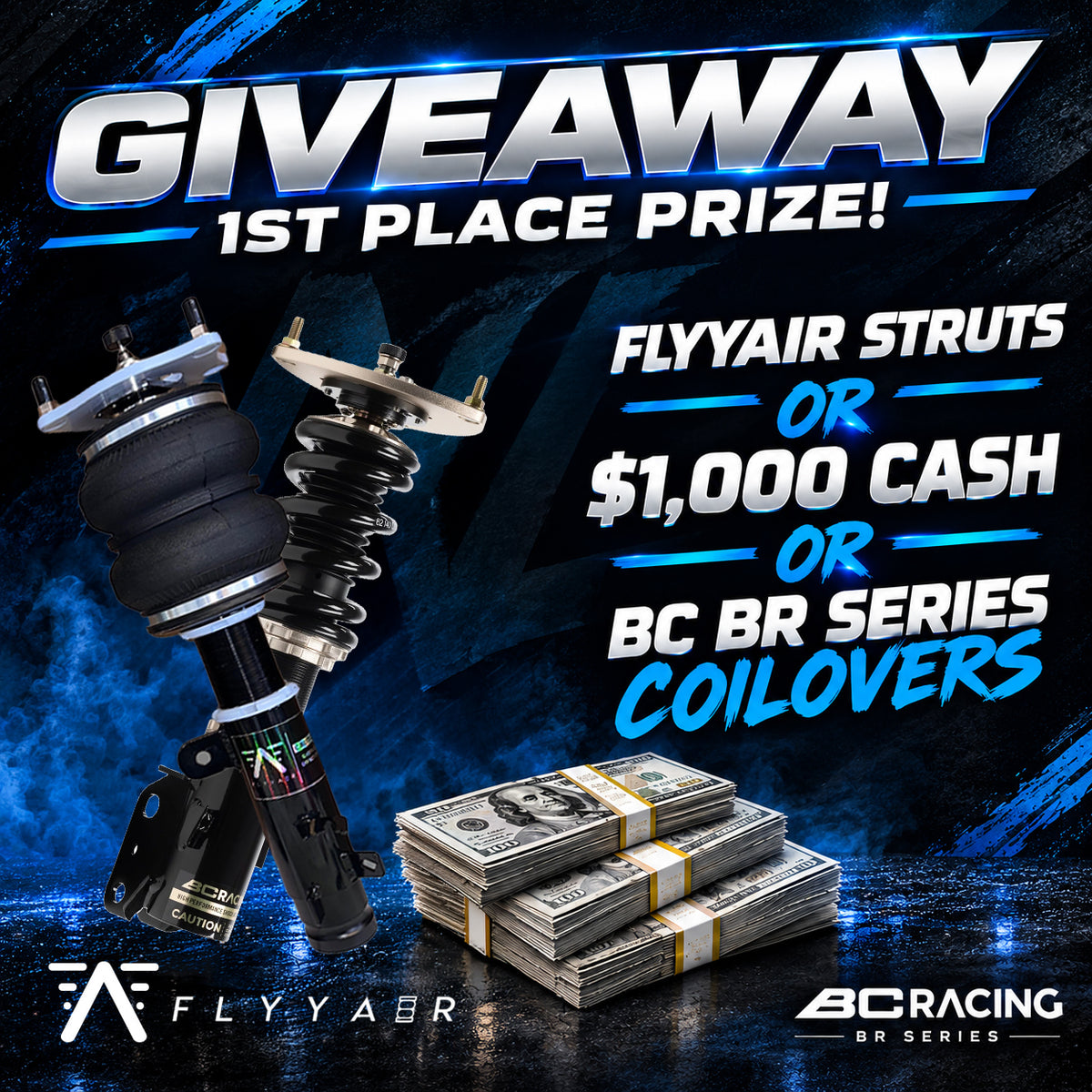 BC COILS OR FLYYAIR STRUTS ENTRY!