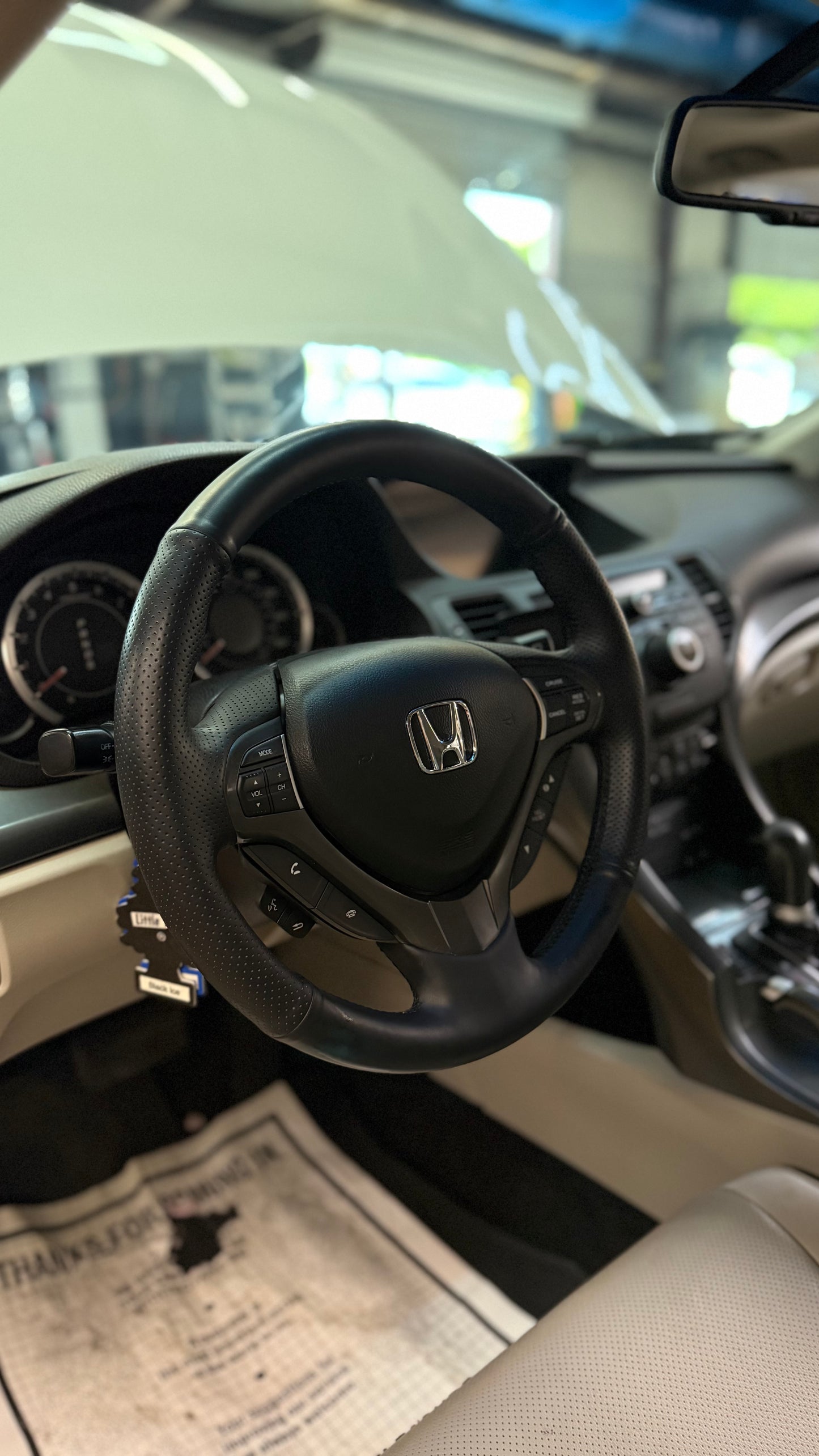2009-2014 TSX CU2/CW2 HONDA AIRBAG COVER