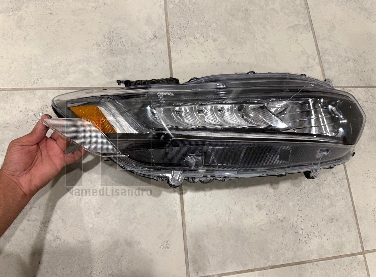 10th Gen Accord JDM Clear Corner Headlight Reflector, CV1, CV2,CV3