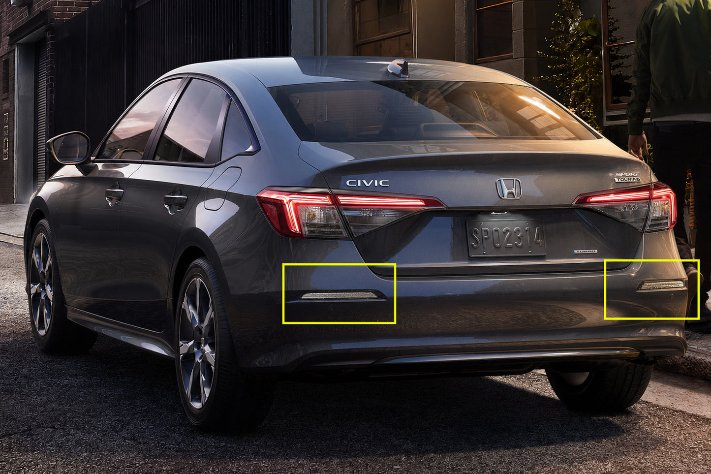 11th gen civic clear tail lights